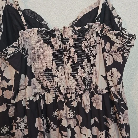 Anthropologie Floral Midi Dress MP - Picture 9 of 11